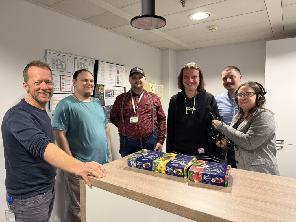 Annotationsteam von Kapsch in Gespräch mit Sandra Knopp